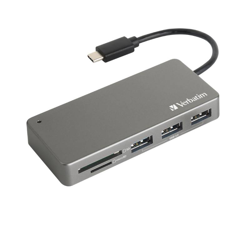Verbatim Type C Adaptor USB Hub (5 in 1) - XtraSure | Apple Authorized Reseller in Myanmar