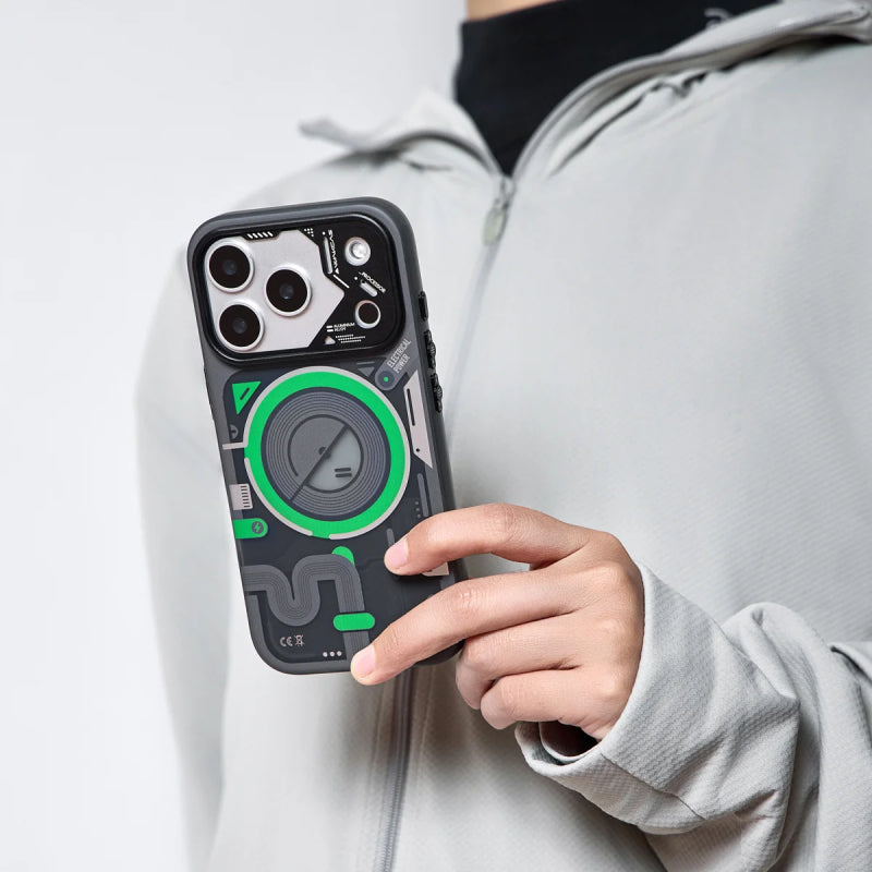 Wakcas Color-block MagSafe Case for iPhone 18 Series