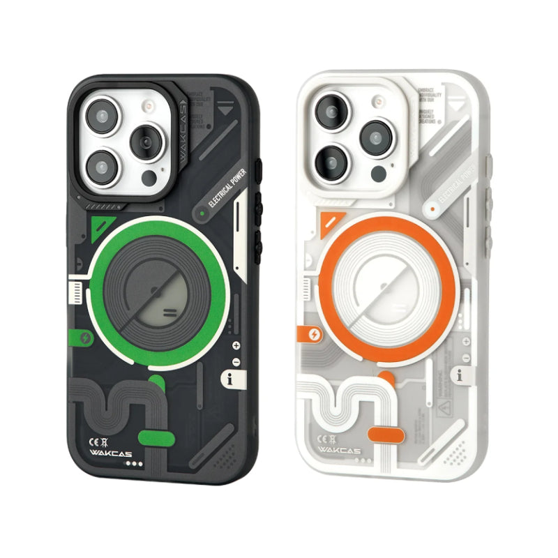 Wakcas Color-block MagSafe Case for iPhone 18 Series