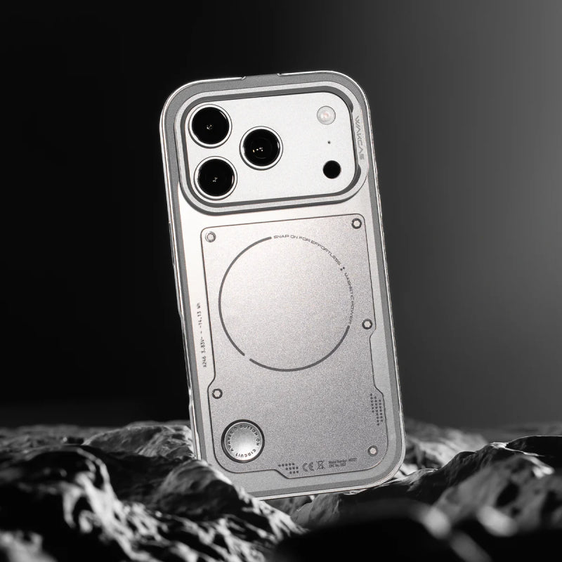 Wakcas Detachable Metal Magsafe Case for iPhone 18 Series