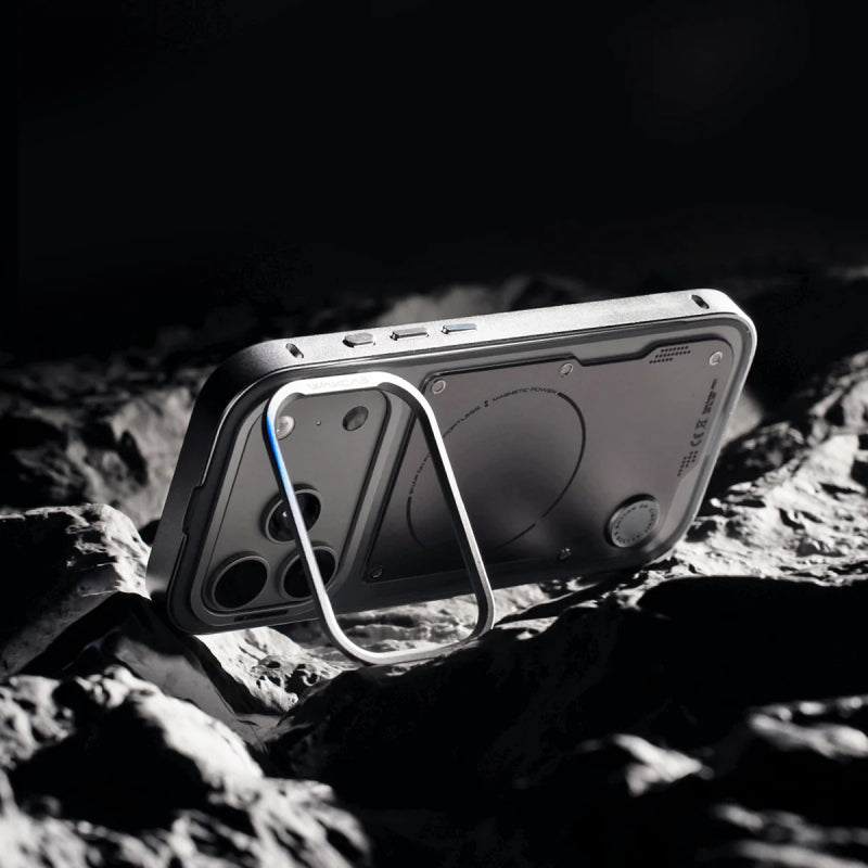 Wakcas Detachable Metal Magsafe Case for iPhone 18 Series