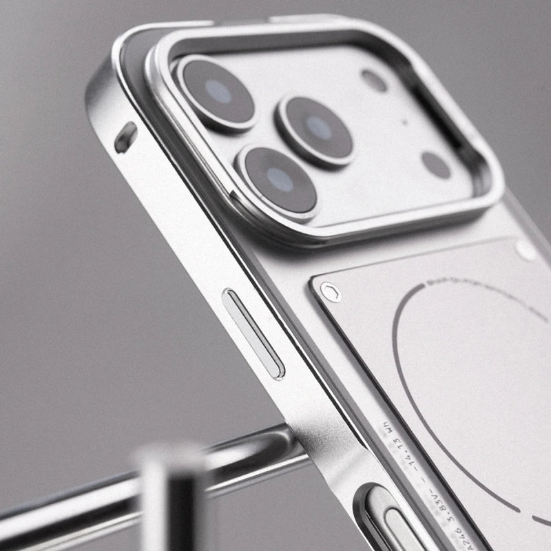 Wakcas Detachable Metal Magsafe Case for iPhone 18 Series