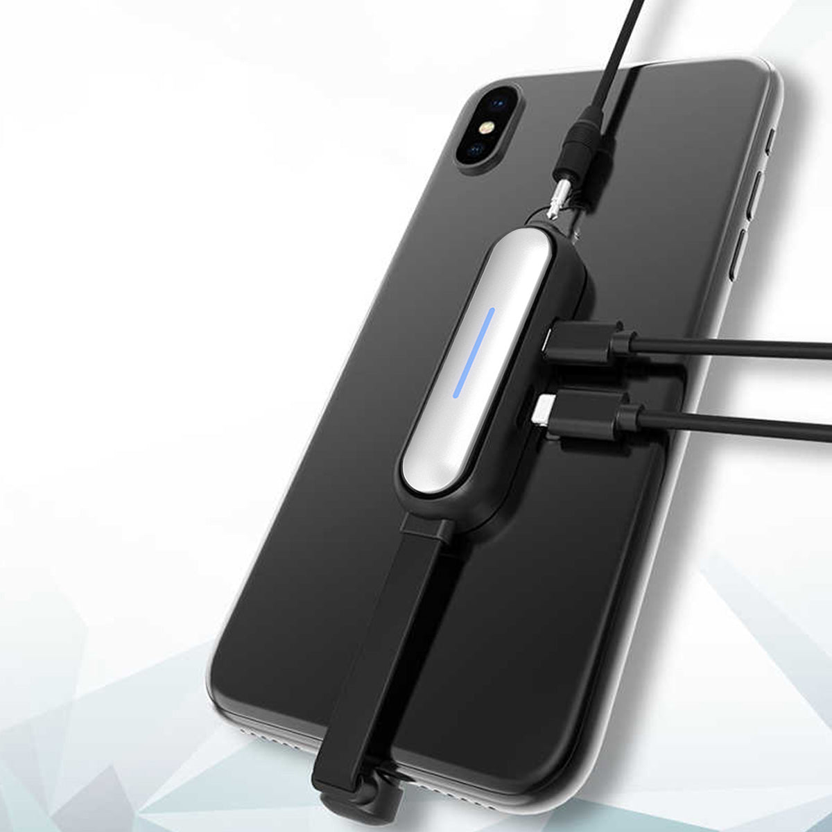 Wiwu LT02+ Dual Lightning Headphone Jack Adapter