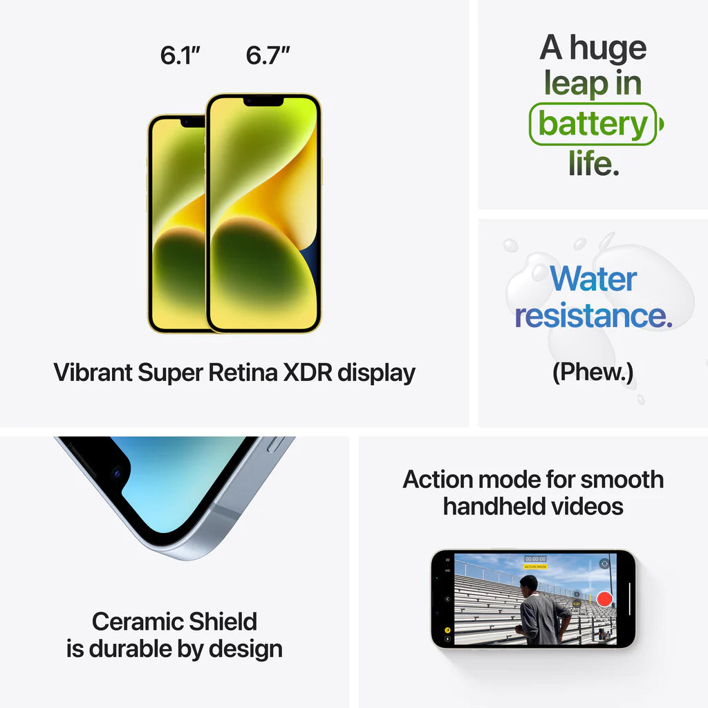 iPhone 14 Plus (eSim + Physical Sim) - XtraSure | Apple Authorized Reseller in Myanmar