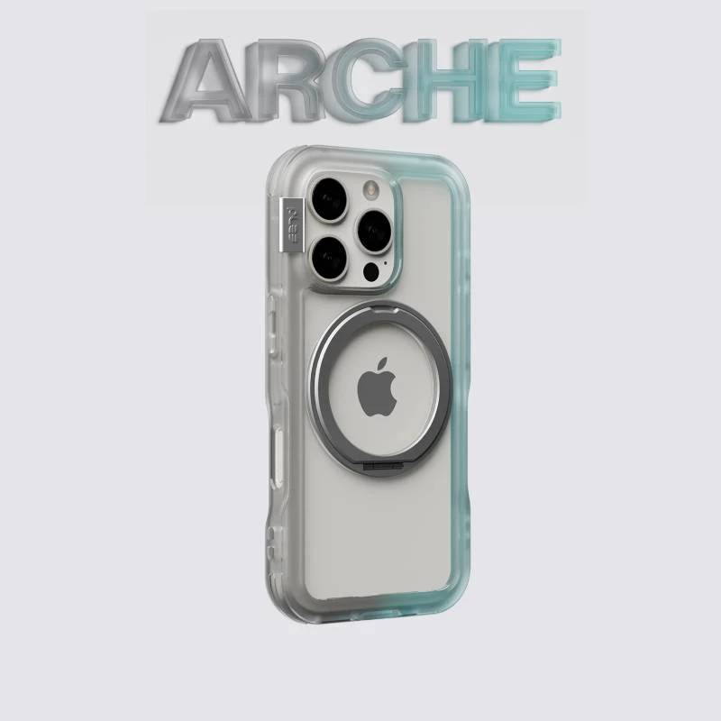 Ples Arche TwoFace Mag Stand Case for iPhone 16 Series