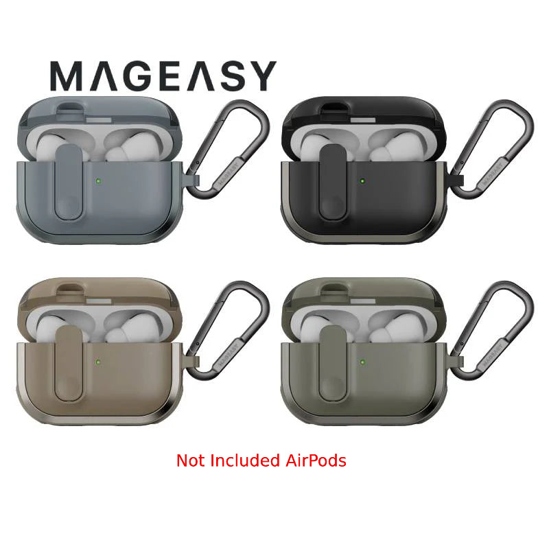 MagEasy Odyssey Magnetic Closure AirPods Protective Case for AirPods Pro/AirPods Pro 2 - XtraSure | Apple Authorized Reseller in Myanmar