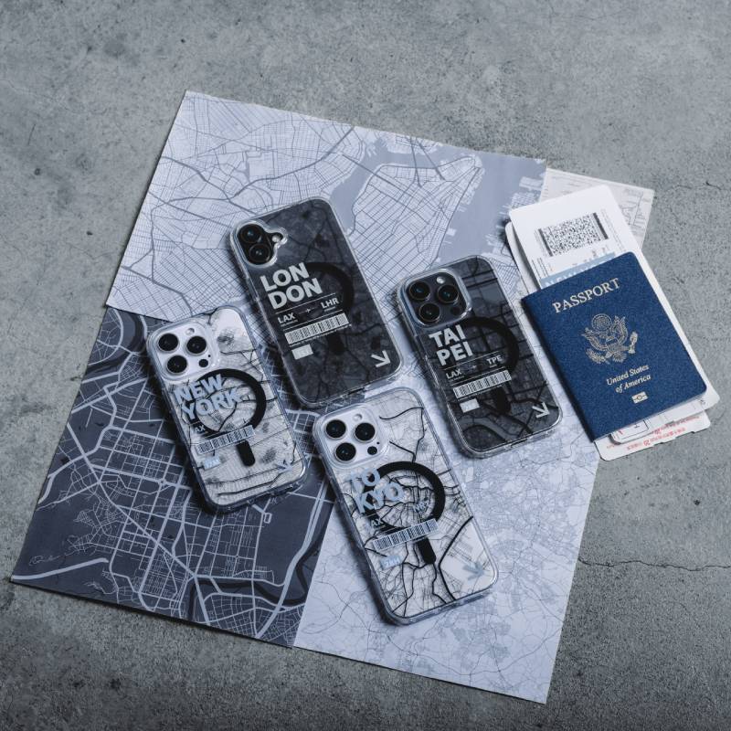 MagEasy Urban M 3D Patterned Shockproof Case for iPhone 16 Series - XtraSure | Apple Authorized Reseller in Myanmar