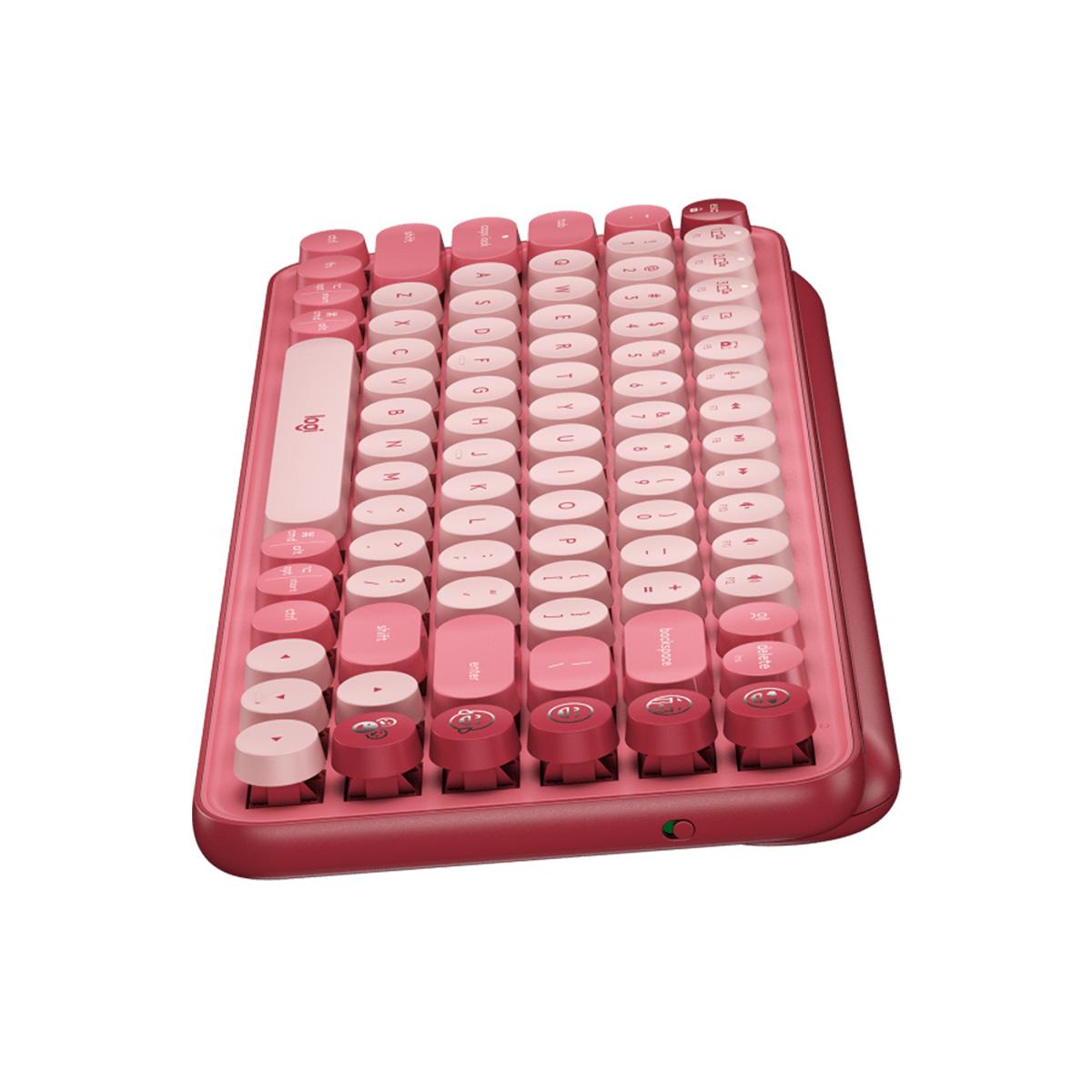 Logitech POP Keys Wireless Mechanical Keyboard with Customizable Emoji Keys