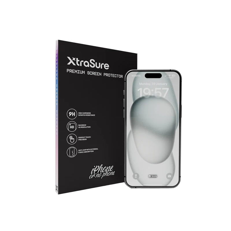 XtraSure iPhone or No Phone Tempered Glass