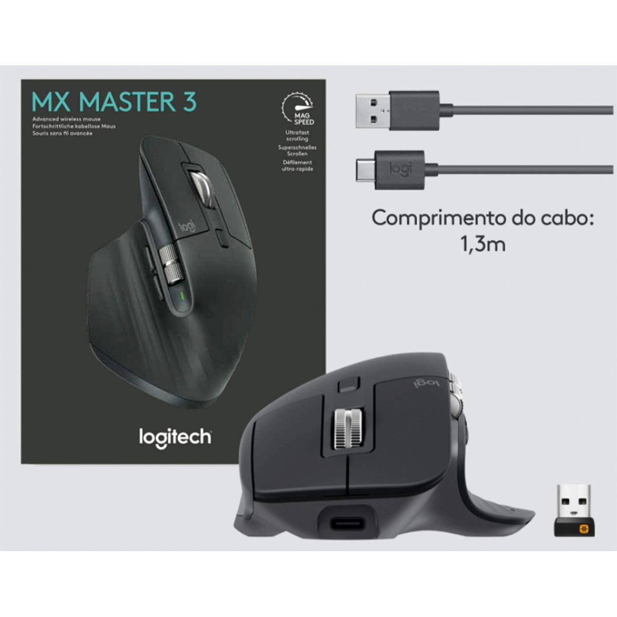 Logitech MX Master 3 For Mac (Black)