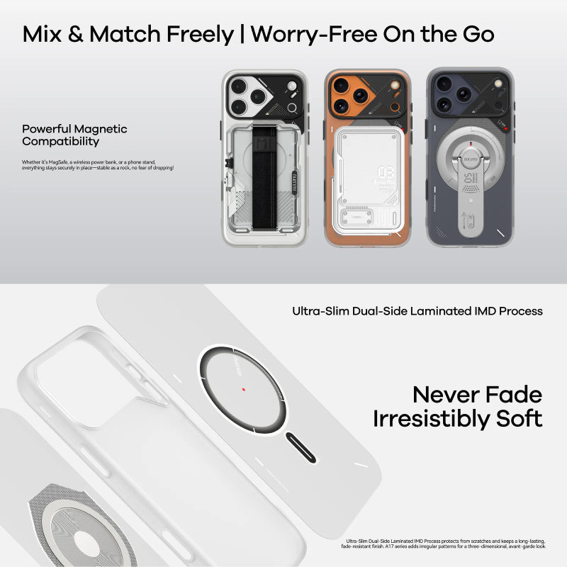 AULUMU A17 Frosted Case for iPhone 17 Series