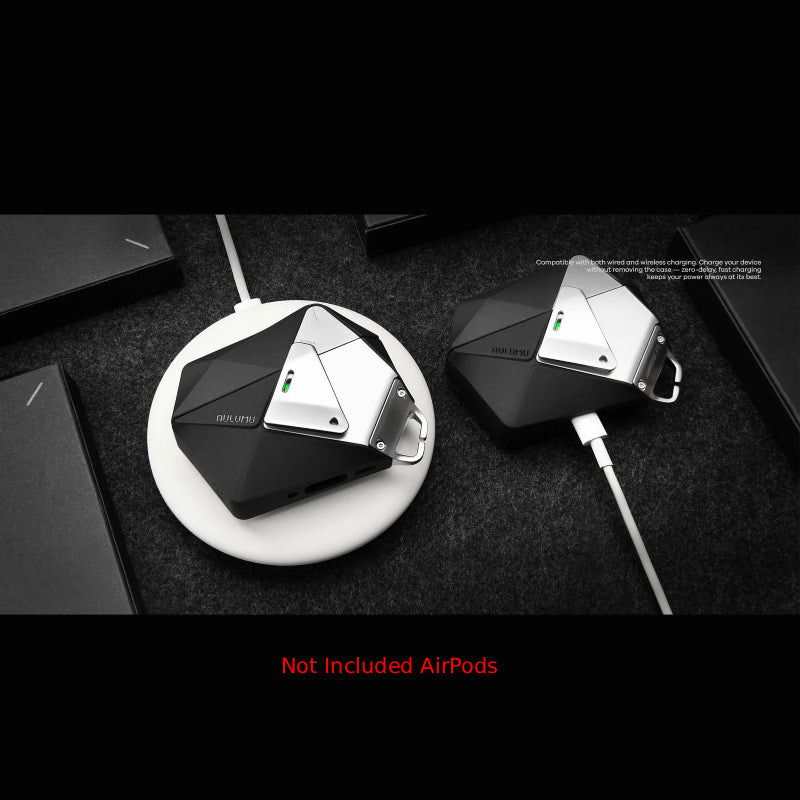 AULUMU A39 Geometric Case for AirPods Pro 3