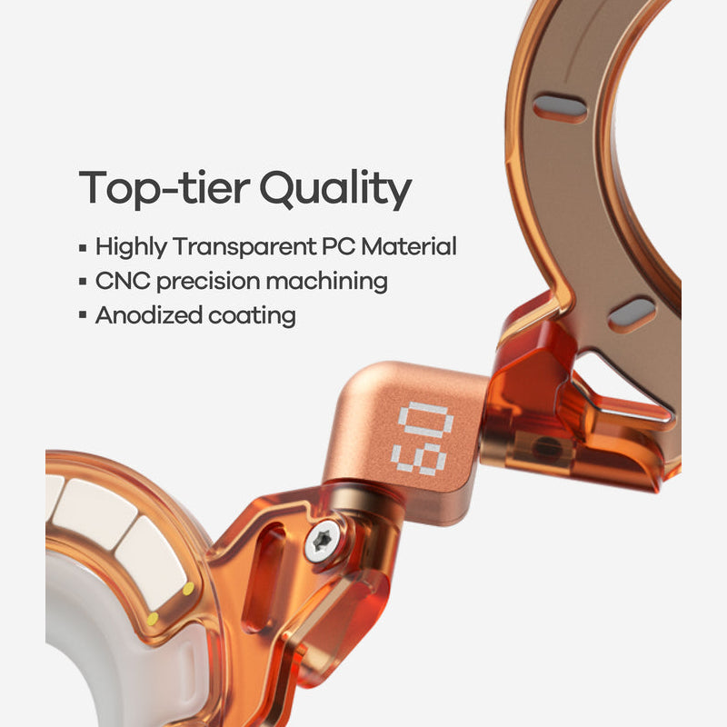 AULUMU G09 Ghost Transparent Infinite 360° Magnetic Stand