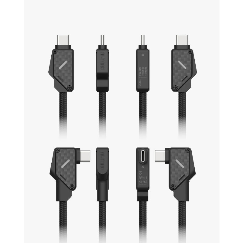 AULUMU M07 Light Carbon 240W Hi-Speed Charging & Data USB-C Cable- 1.2m