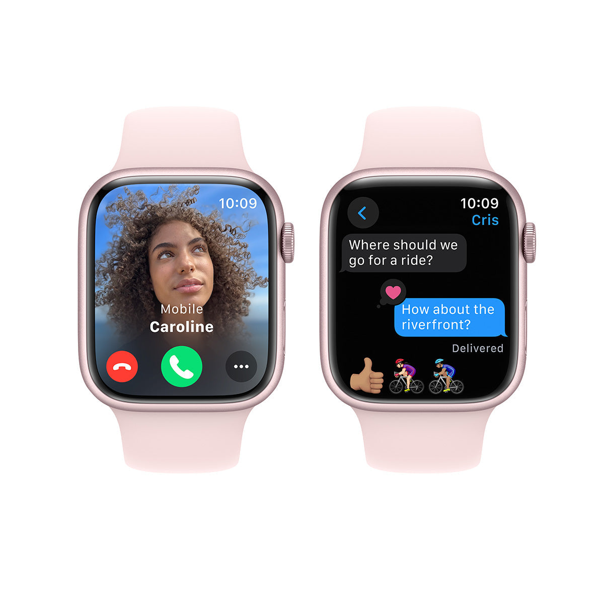 Pink band apple watch series online 3