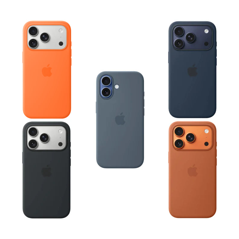 Apple Silicone Case with MagSafe for iPhone 17 Series