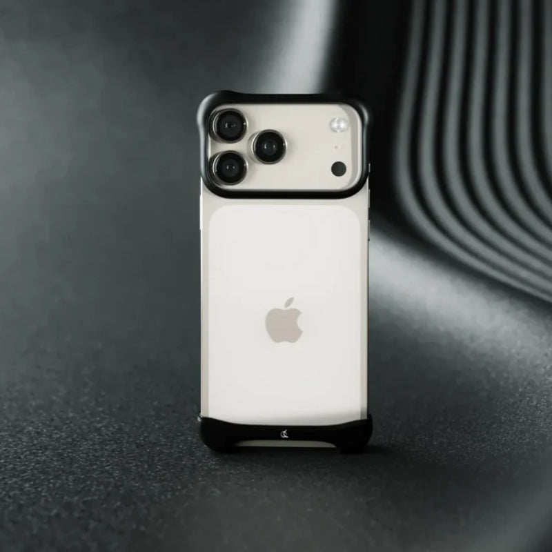 Arc Pulse Aluminum Matte Black for iPhone 17 Pro Max (Black)