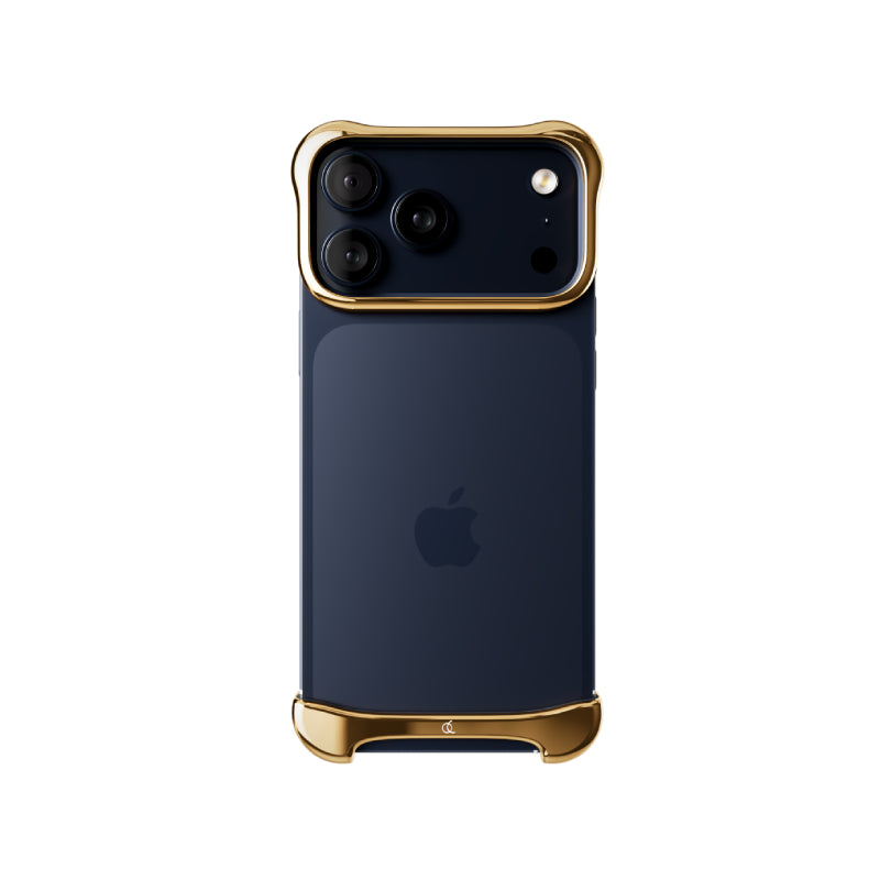 Arc Pulse Aluminum Polished Gold for iPhone 17 Pro Max (Gold)