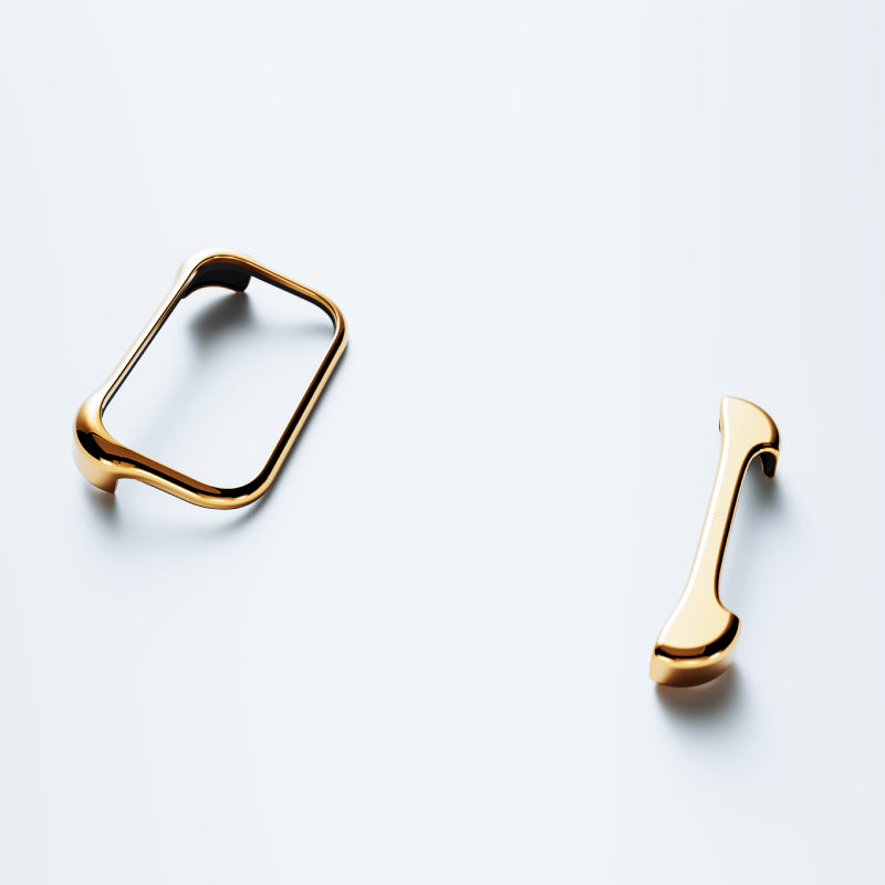 Arc Pulse Aluminum Polished Gold for iPhone 17 Pro Max (Gold)