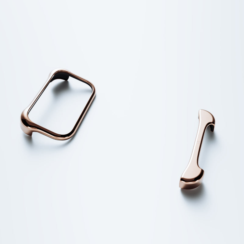 Arc Pulse Aluminum Polished Rose Bronze for iPhone 17 Pro Max (Rose)