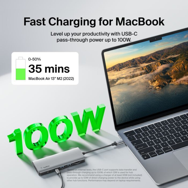 Belkin USB-C Multiport Hub (7 in 1)