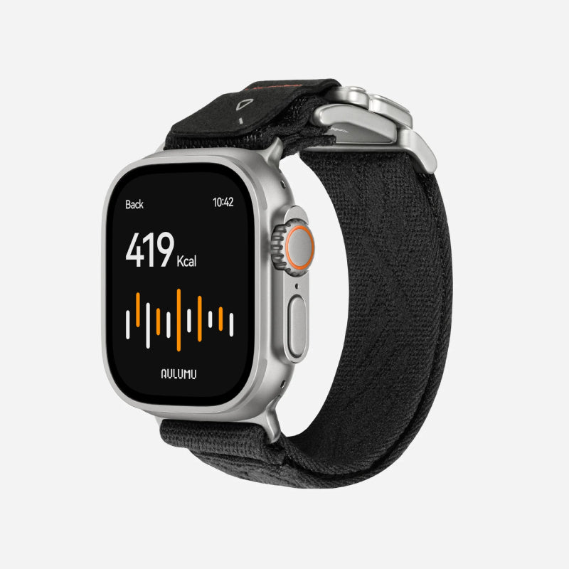 AULUMU C03 Titanium Mag Buckle Quick-Release Band, Titanium Buckle (42/44/45/46/49mm)