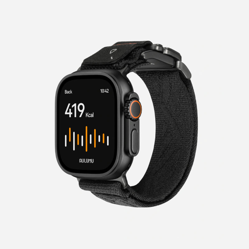 AULUMU C03 Titanium Mag Buckle Quick-Release Band, Black Buckle (42/44/45/46/49mm)
