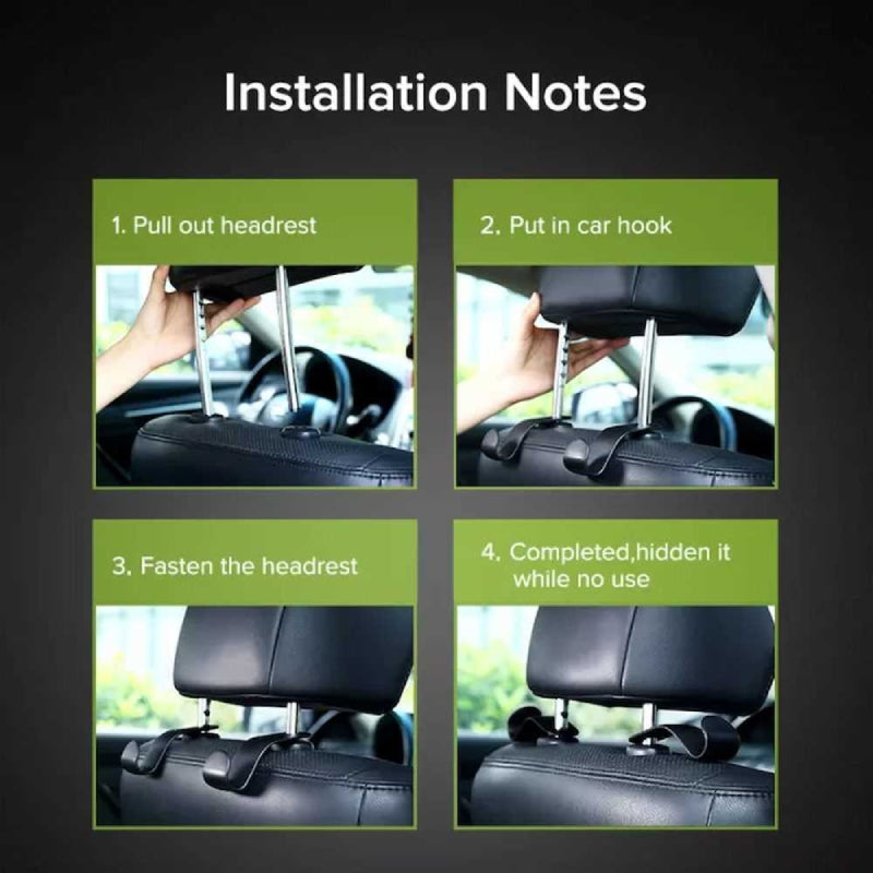 Ugreen Car Seat Headrest Hanger Hook (LP104)