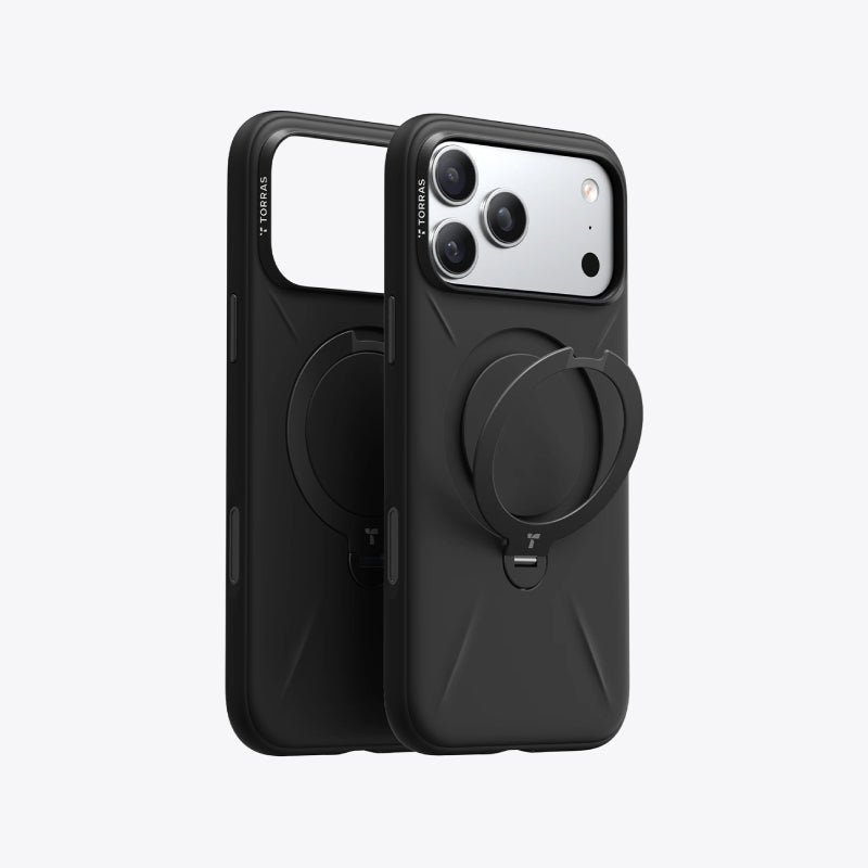 Torras OStand Q3 Silicone Series Case for iPhone 18 Series
