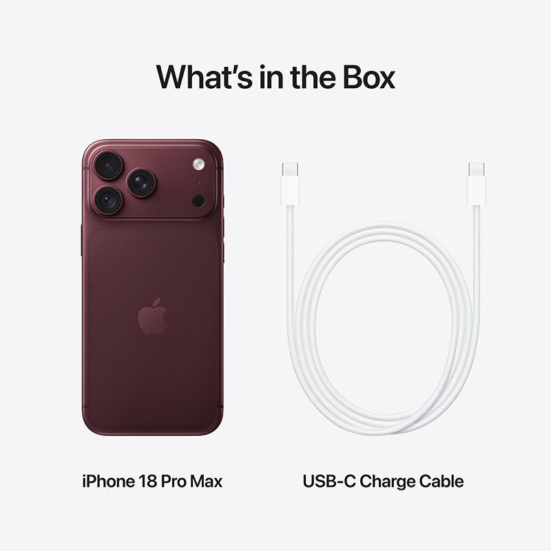 iPhone 18 Pro Max (eSim + Physical Sim)