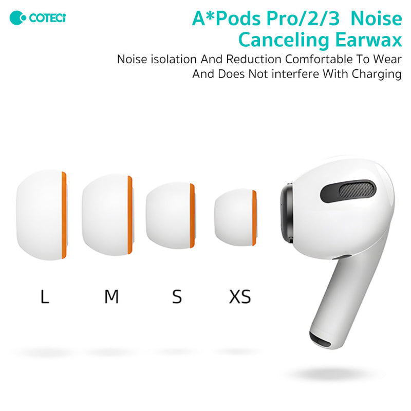 COTECi AirPods Pro/3 Noise -Canceling Ear Pads