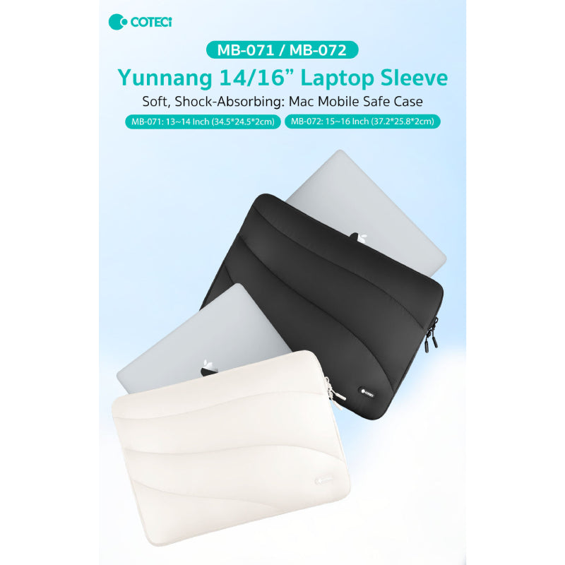COTECi Cloud Pouch Series Laptop Sleeve for 13"/14"