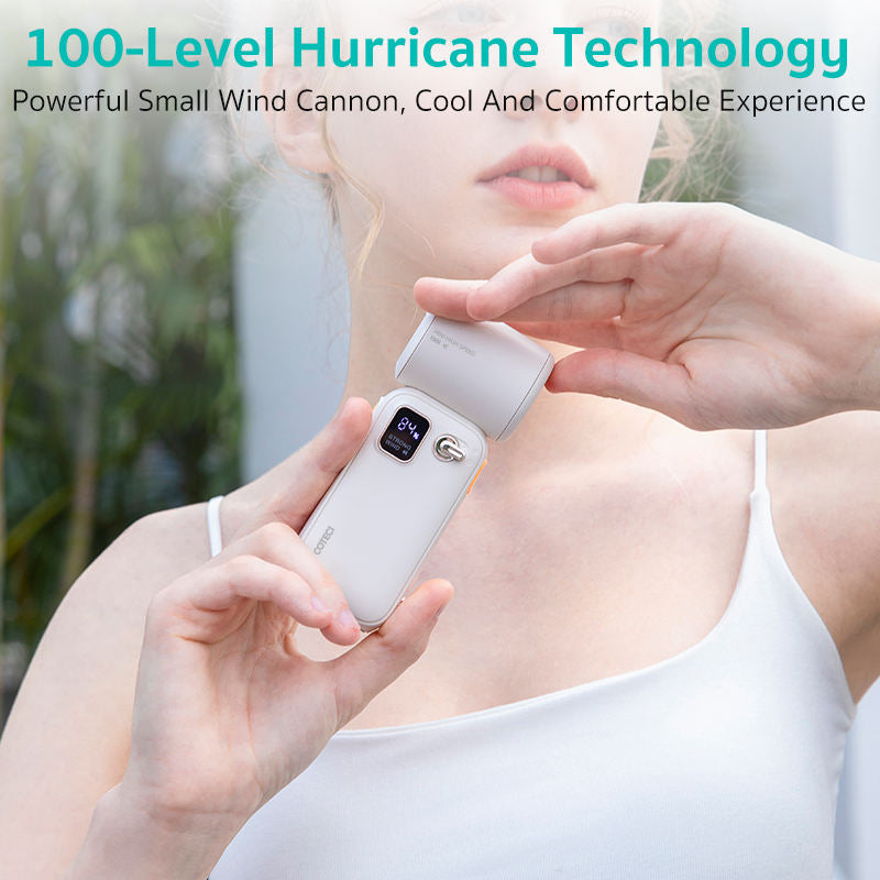 COTECi Mini High Speed Fan with Smart Display