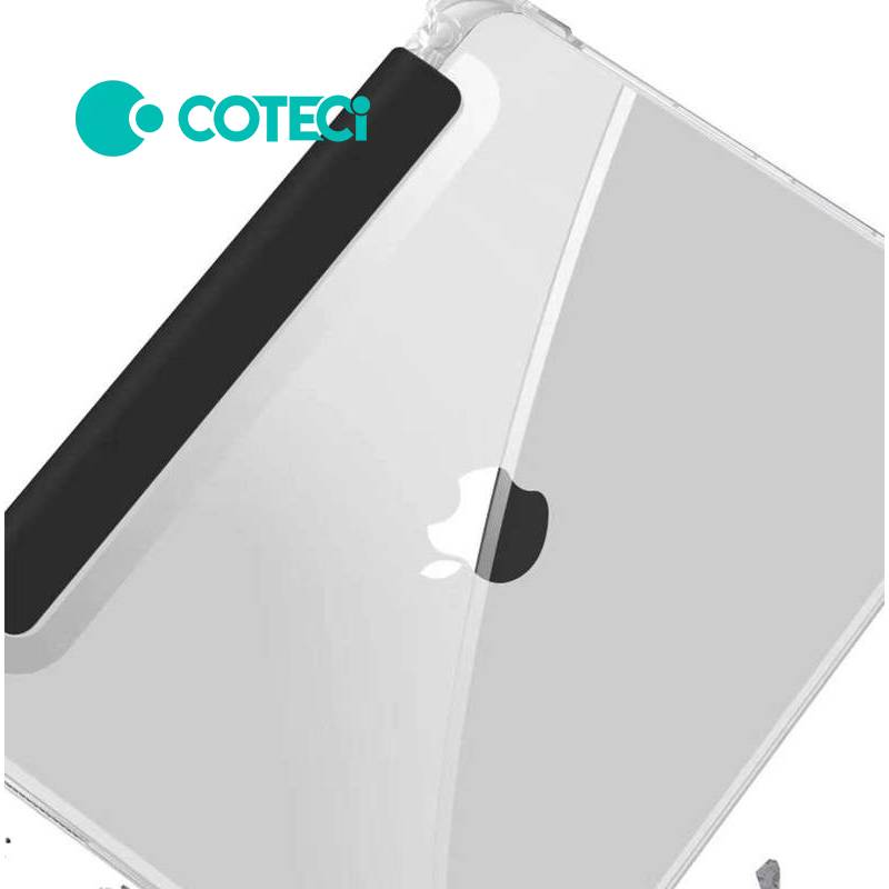 COTECi Three-fold pen slot side sticker protective case for iPad 10.2" 7/8/9