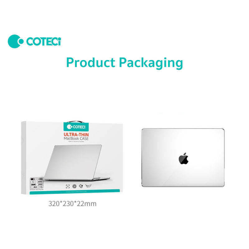 COTECi Ultra-thin Crystal Hardshell Case for MacBook