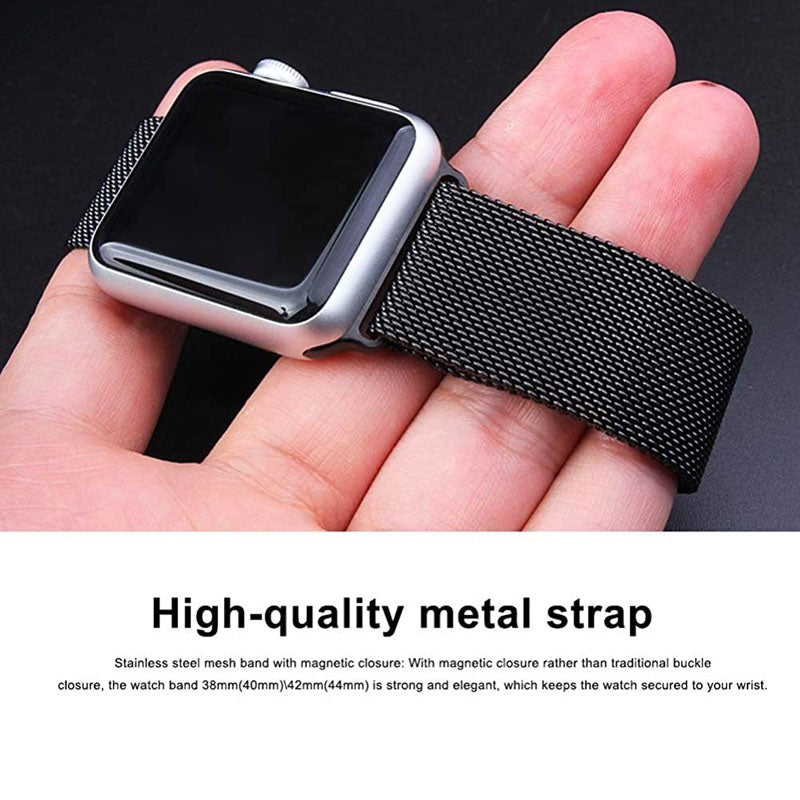COTECi Watch Steel Braided Magnetic Absorber Band (38mm/40mm/41mm)