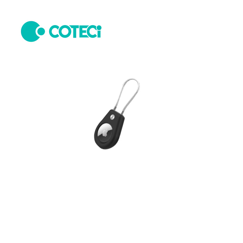 COTECi Steel Wire Rope Protective Shell for Airtag