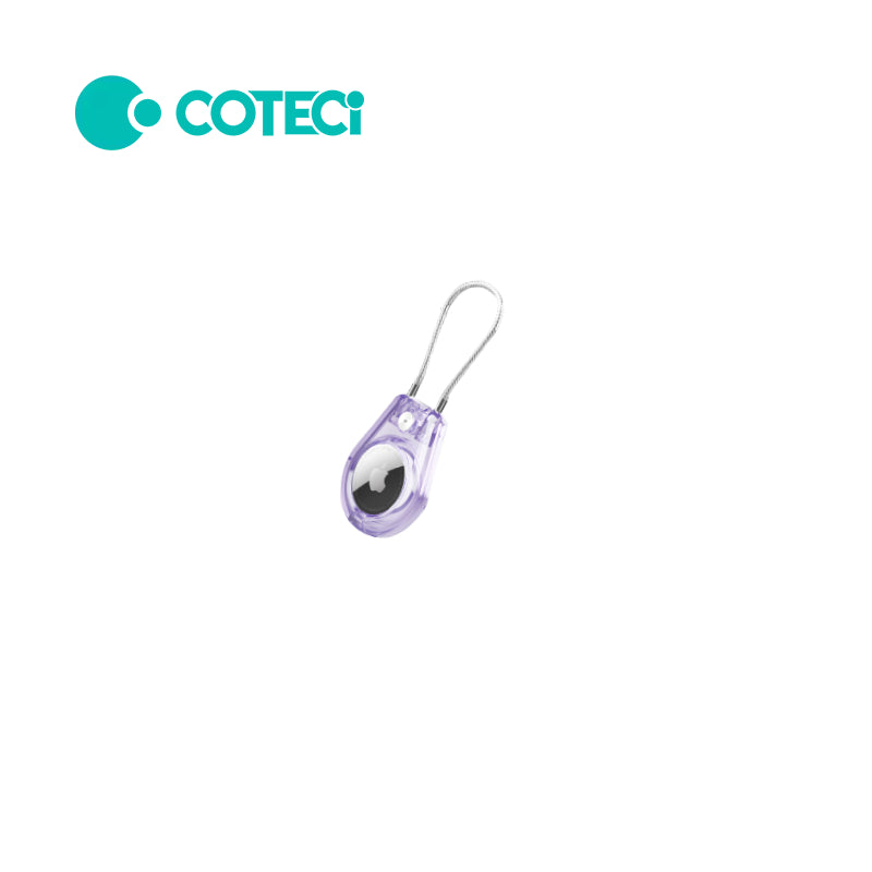 COTECi Steel Wire Rope Protective Shell for Airtag