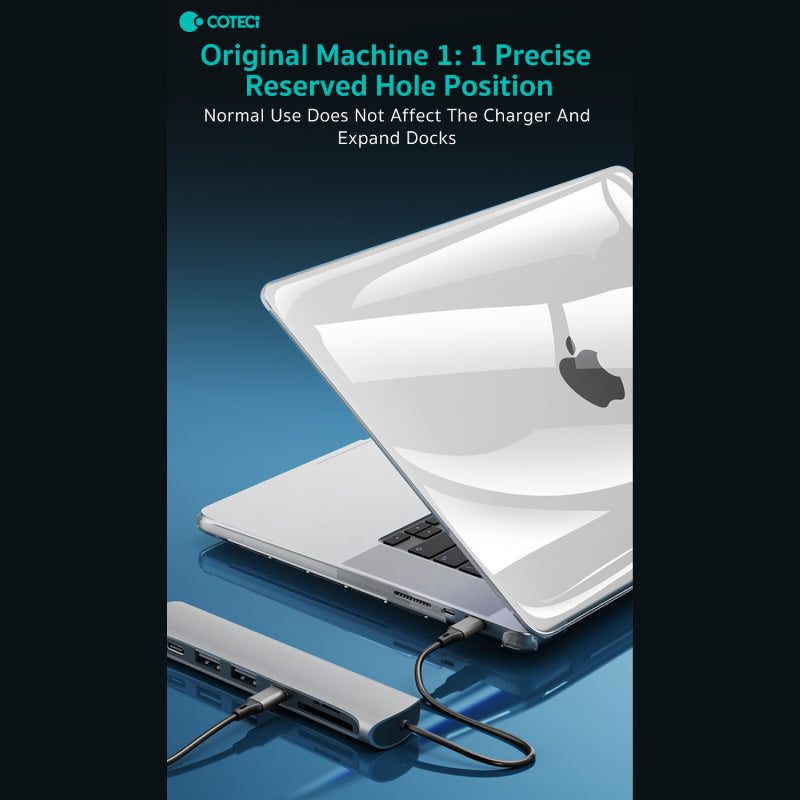 COTECi Universal Crystal Macbook Case for MacBook Neo 13"