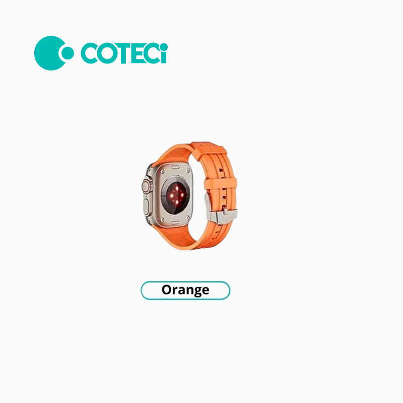 COTECi W115 Watch Fluoroelastomer Sport Strap for Apple Watch (42mm/44mm/45mm/49mm)