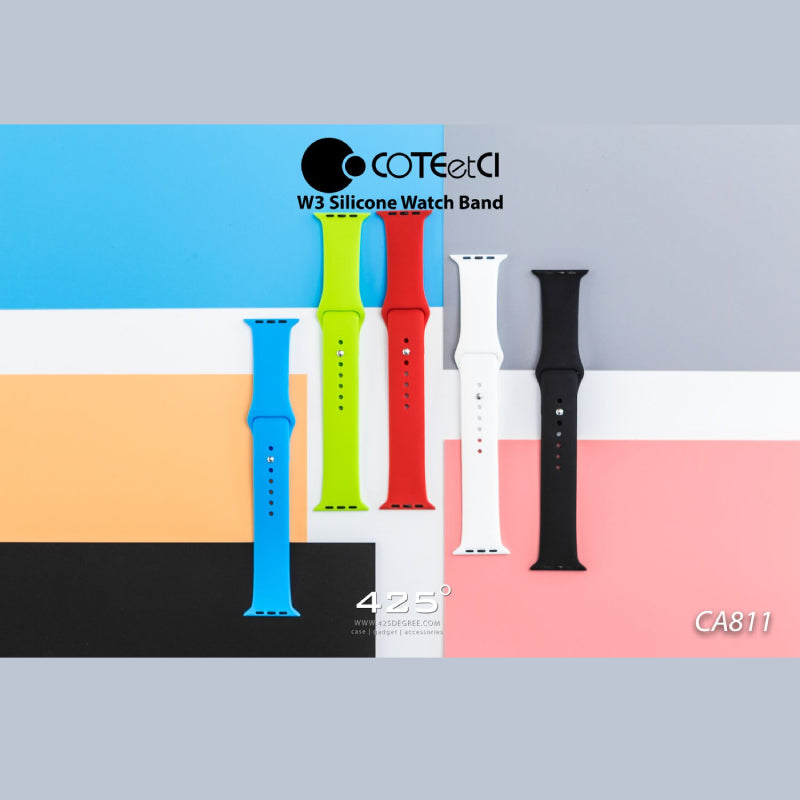 COTECi W3 Silicone Watch Band For Apple Watch