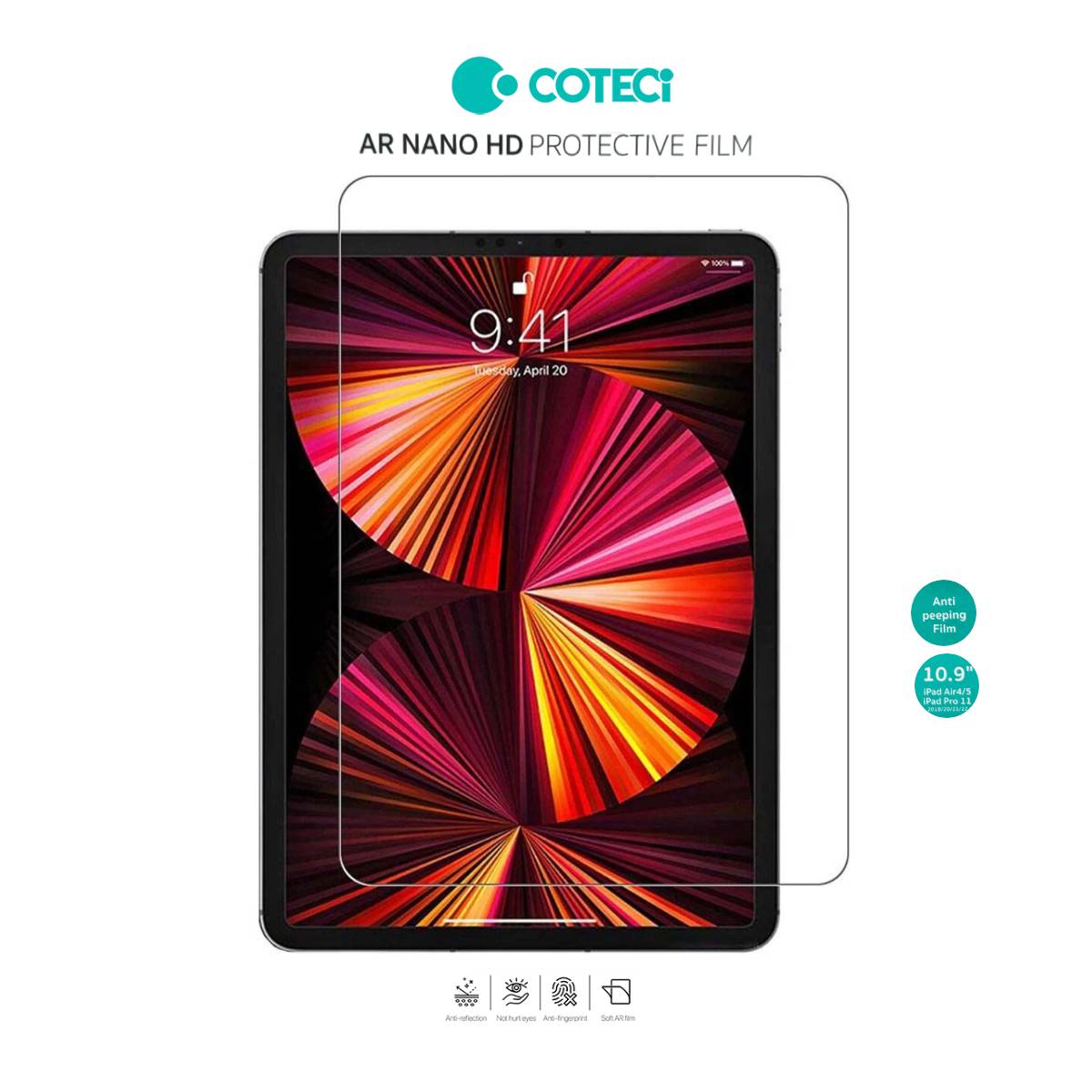 COTECi iPad Privacy Soft Film