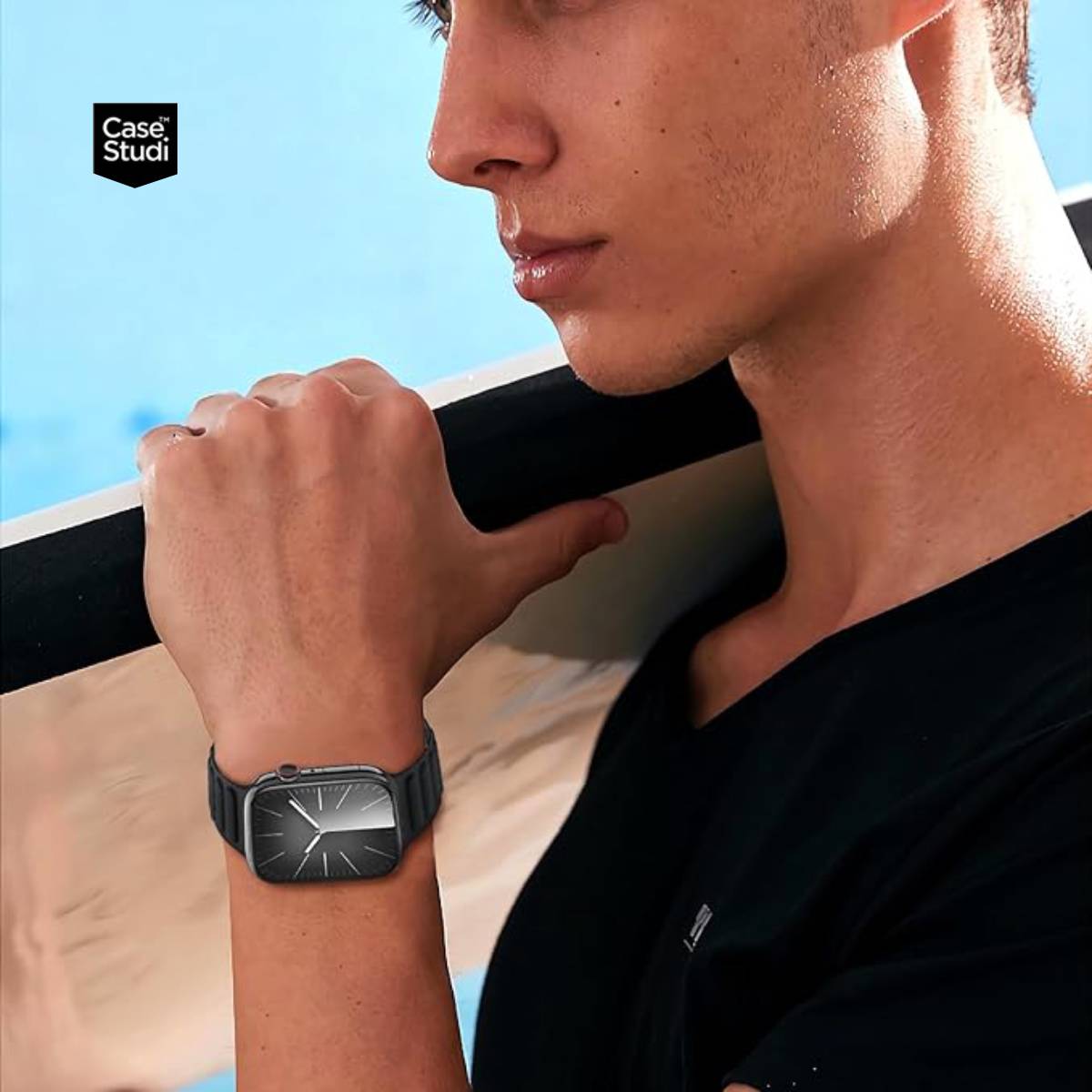Case Studi Woven Band For Apple Watch (42/44/45/49mm) - XtraSure | Apple Authorized Reseller in Myanmar