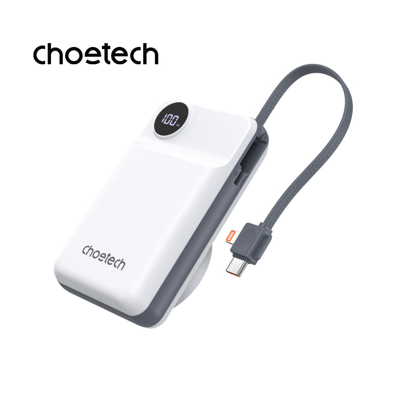 Choetech 20000mAh LED display power bank for Mobile and Apple watch (B696)