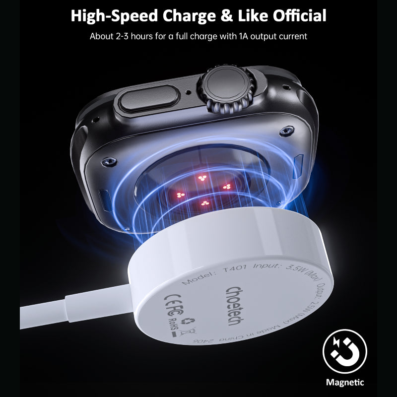 Choetech Apple Watch USB-C Wireless Charging Cable
