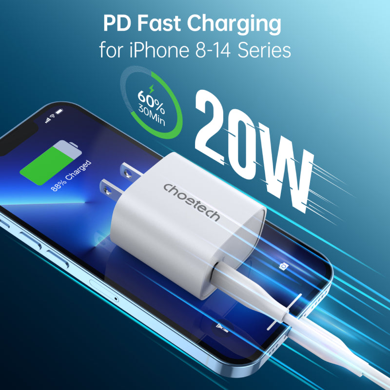 Choetech Mini PD20W USB-C Wall Charger (Q5004)