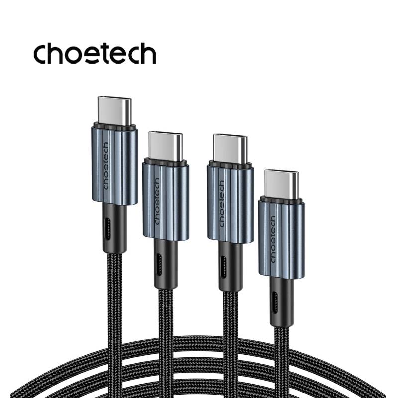 Choetech USB-C to USB-C PD60W Cable black 1.2M (XCC-1014)