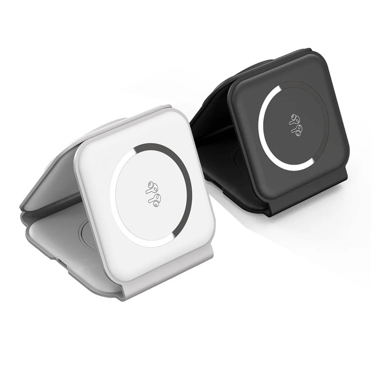 Choetech 3-in-1 Foldable Magnetic Wireless Charging Station T588-F
