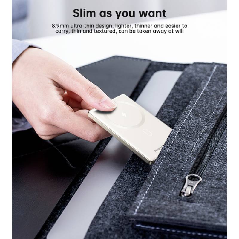 Choetech 5000mAh Magnetic Power Bank (B738)