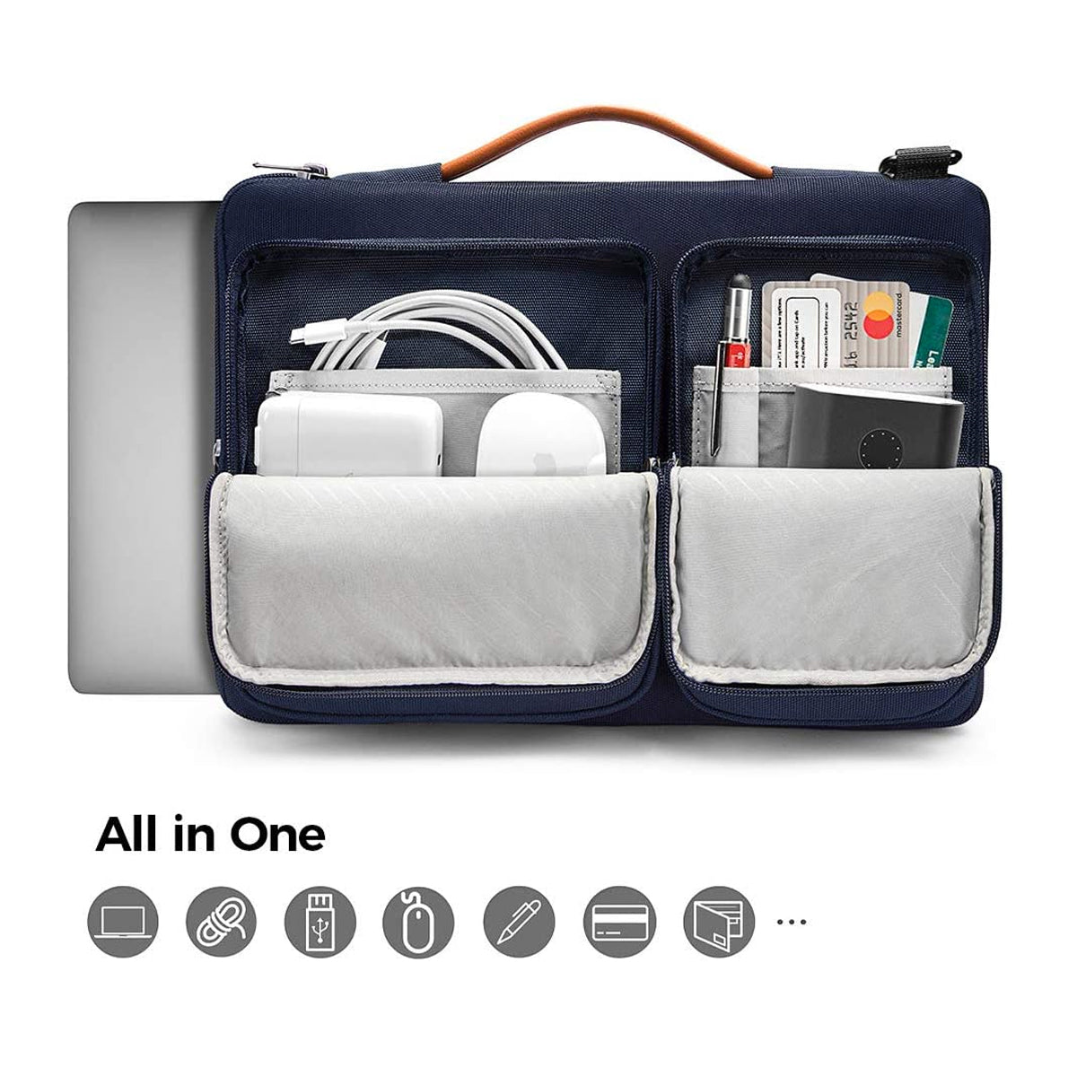 Tomtoc Defender-A42 Laptop Shoulder Bag for MacBook 13″ to 16″